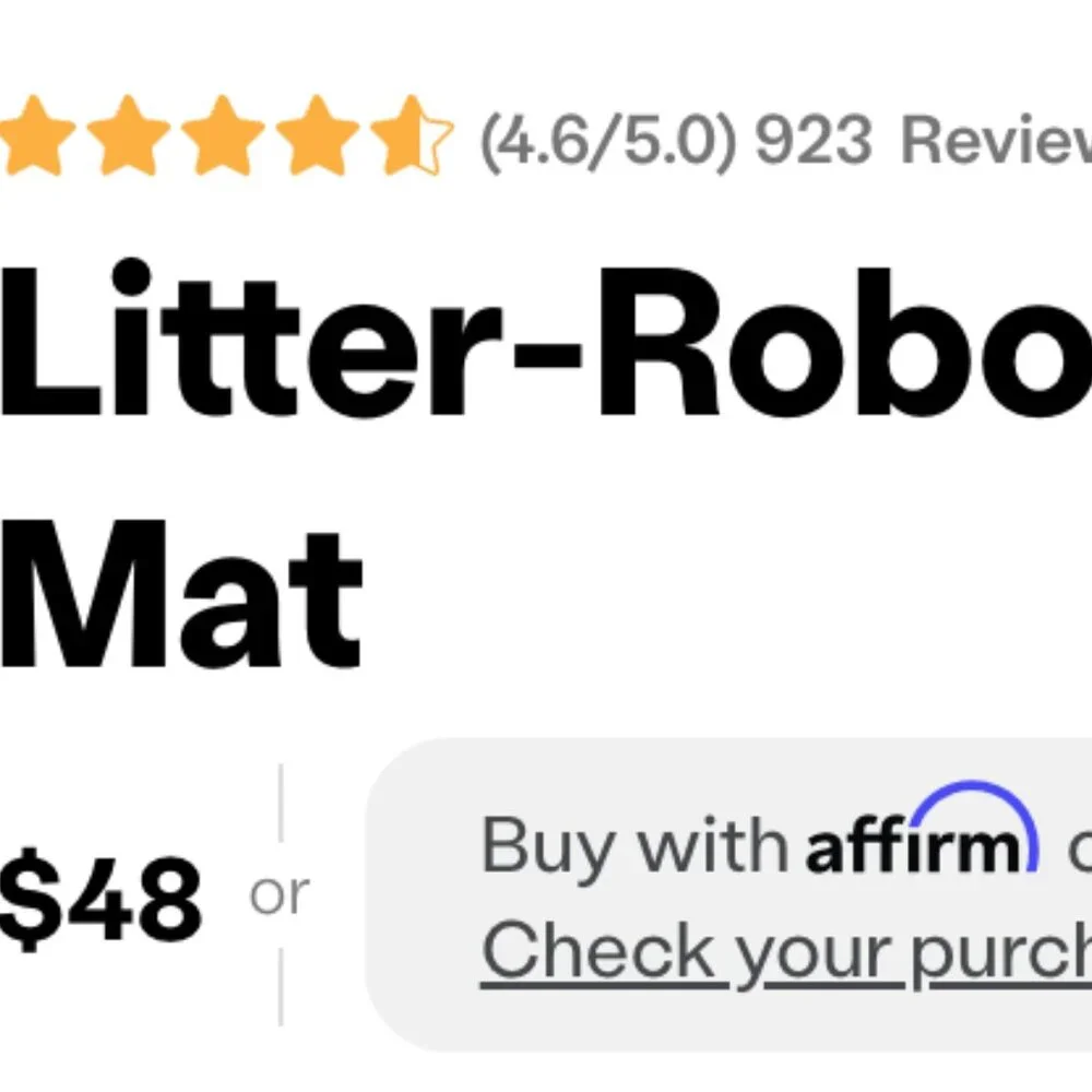CAT: LITTER-ROBOT TRAP MAT